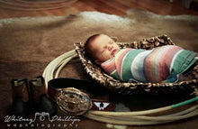 Load image into Gallery viewer, Green Serape Swaddle