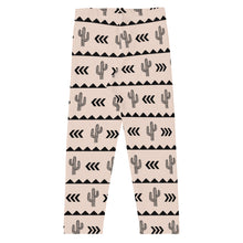 Load image into Gallery viewer, Cactus Aztec Tan - Kid's Leggings