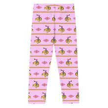 Load image into Gallery viewer, Cowgirl Bronc Rider - Light Pink Kid's Leggings