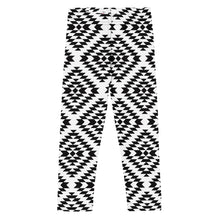 Load image into Gallery viewer, Aztec Black& White - Toddler/Kid's Leggings