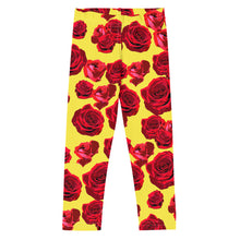 Load image into Gallery viewer, Rose - Yellow Toddler/Kid's Leggings