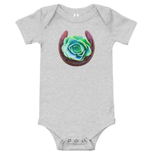 Load image into Gallery viewer, Succulent Horseshoe - Baby/Toddler Onesie