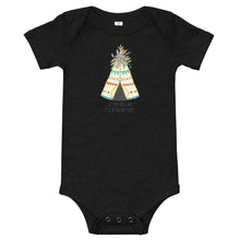 Load image into Gallery viewer, Floral Teepee - Baby/Toddler Onesie