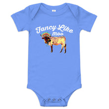Load image into Gallery viewer, Fancy Like Moo Baby/Toddler onesie