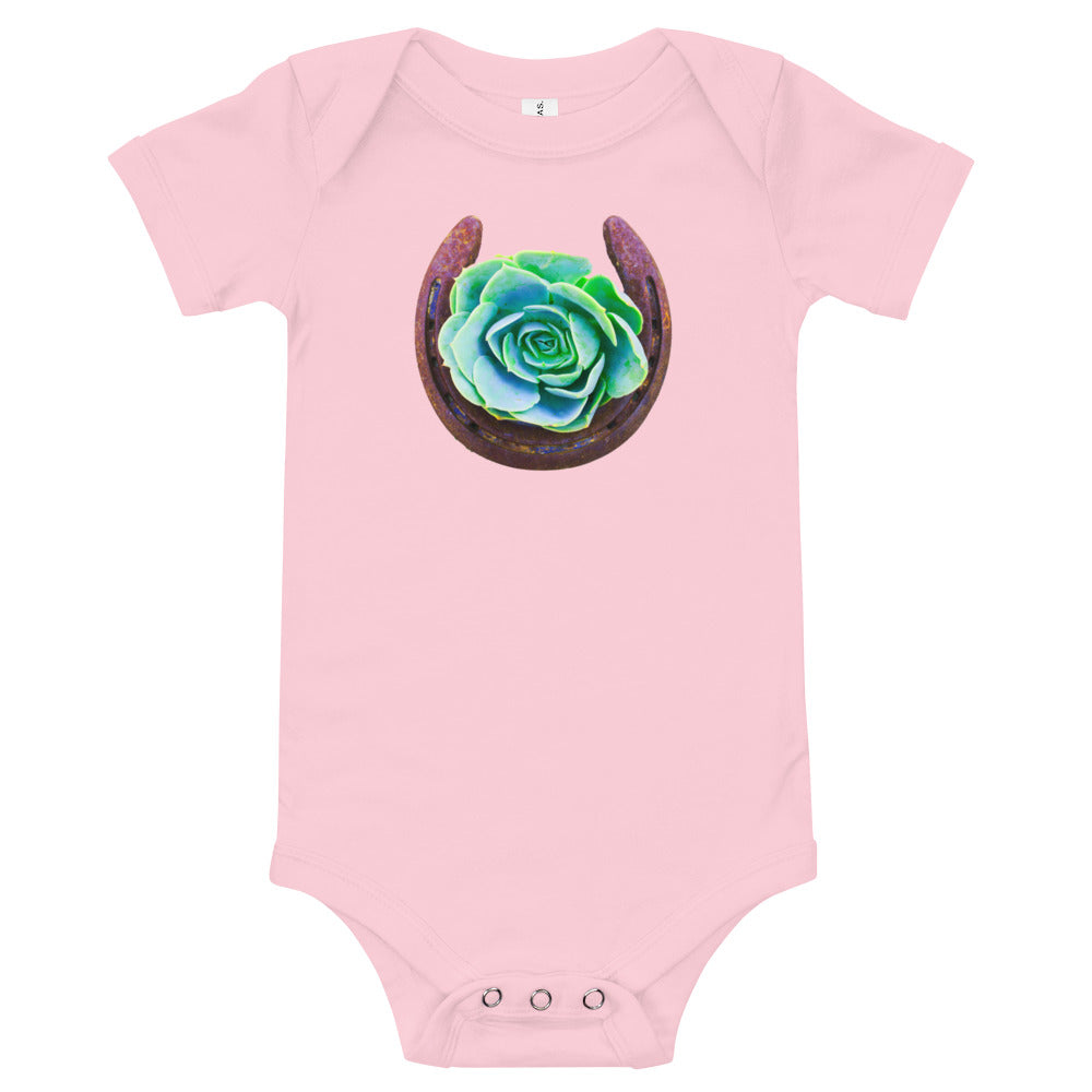 succulent onesie Succulent Horseshoe