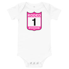 Load image into Gallery viewer, Rodeo Rookie Pink - Baby/Toddler Onesie