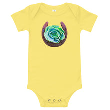 Load image into Gallery viewer, Succulent Horseshoe - Baby/Toddler Onesie