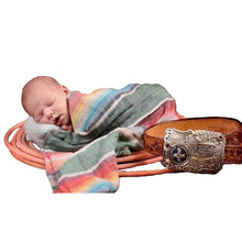 Load image into Gallery viewer, Green Serape Swaddle