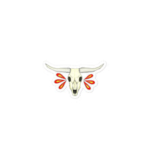 Load image into Gallery viewer, Longhorn Skull sticker
