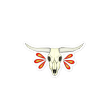 Load image into Gallery viewer, Longhorn Skull sticker
