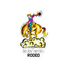 Load image into Gallery viewer, Cowgirl Bronc Rider sticker