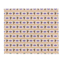 Load image into Gallery viewer, Cowboy Bronc Rider Aztec - Tan Throw Blanket