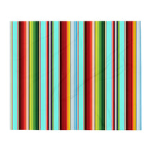 Load image into Gallery viewer, Turquoise Serape - Throw Blanket