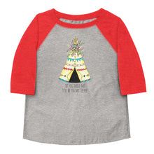 Load image into Gallery viewer, Floral Teepee 3/4 Toddler shirt