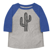Load image into Gallery viewer, Cactus 3/4 Toddler shirt