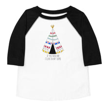 Load image into Gallery viewer, Teepee 3/4 Toddler shirt