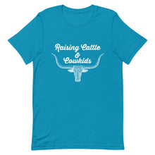 Load image into Gallery viewer, Raising Cattle & Cowkids T-shirt
