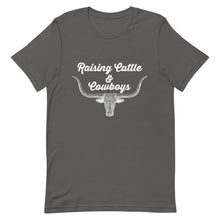 Load image into Gallery viewer, Raising Cattle & Cowboys T-shirt