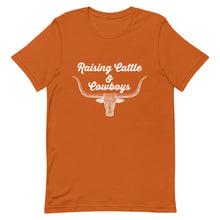 Load image into Gallery viewer, Raising Cattle & Cowboys T-shirt