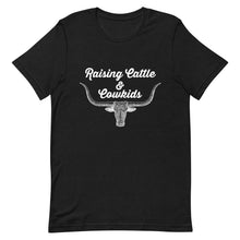 Load image into Gallery viewer, Raising Cattle & Cowkids T-shirt