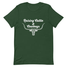Load image into Gallery viewer, Raising Cattle & Cowboys T-shirt