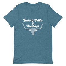 Load image into Gallery viewer, Raising Cattle & Cowboys T-shirt