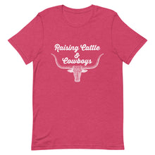 Load image into Gallery viewer, Raising Cattle & Cowboys T-shirt