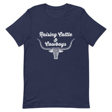 Load image into Gallery viewer, Raising Cattle & Cowboys T-shirt
