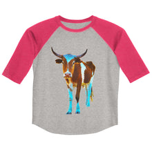 Load image into Gallery viewer, Steer 3/4 Youth shirt