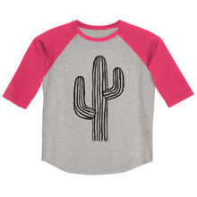 Load image into Gallery viewer, Cactus 3/4 Youth baseball shirt