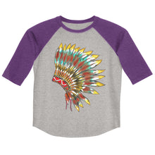 Load image into Gallery viewer, Headdress 3/4 Youth shirt