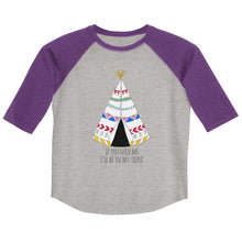 Load image into Gallery viewer, Teepee 3/4 Youth shirt
