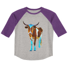 Load image into Gallery viewer, Steer 3/4 Youth shirt