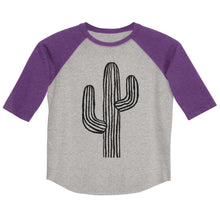 Load image into Gallery viewer, Cactus 3/4 Youth baseball shirt