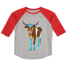 Load image into Gallery viewer, Steer 3/4 Youth shirt