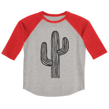 Load image into Gallery viewer, Cactus 3/4 Youth baseball shirt