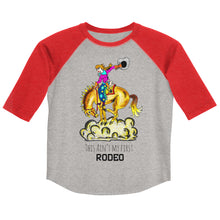 Load image into Gallery viewer, Cowgirl Bronc Rider 3/4 Youth shirt