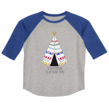 Load image into Gallery viewer, Teepee 3/4 Youth shirt