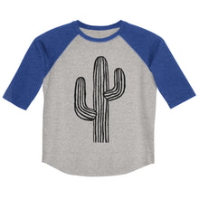 Load image into Gallery viewer, Cactus 3/4 Youth baseball shirt