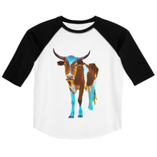 Load image into Gallery viewer, Steer 3/4 Youth shirt