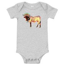 Load image into Gallery viewer, Fancy Cow - Baby/Toddler Onesie
