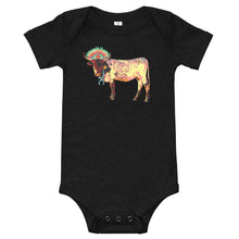 Load image into Gallery viewer, Fancy Cow - Baby/Toddler Onesie
