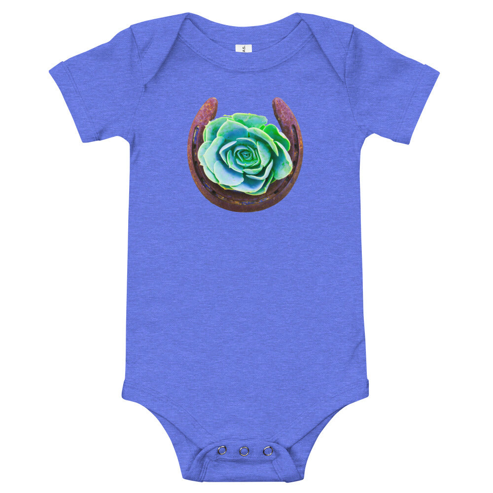 succulent onesie Succulent Horseshoe