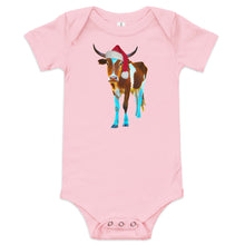 Load image into Gallery viewer, Santa Steer Baby/Toddler onesie
