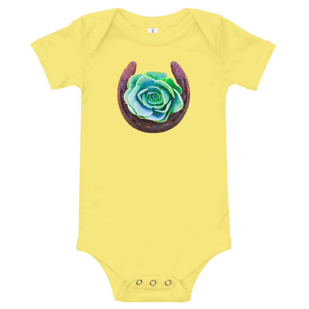 succulent onesie Succulent Horseshoe