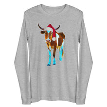 Load image into Gallery viewer, Santa Steer Long Sleeve Tee

