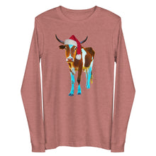 Load image into Gallery viewer, Santa Steer Long Sleeve Tee
