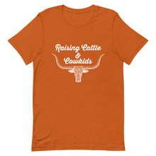 Load image into Gallery viewer, Raising Cattle &amp; Cowkids T-shirt
