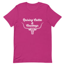 Load image into Gallery viewer, Raising Cattle &amp; Cowboys T-shirt
