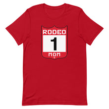 Load image into Gallery viewer, Rodeo Mom Red T-shirt
